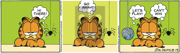 Garfield on Friday August 13, 2004 Comic Strip
