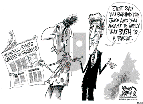 Glenn McCoy on Thursday November 30, 2006 Comic Strip