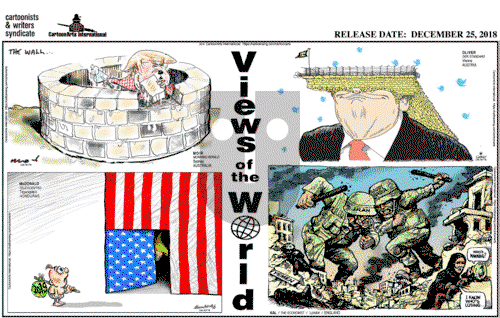 Views of the World on Tuesday December 25, 2018 Comic Strip