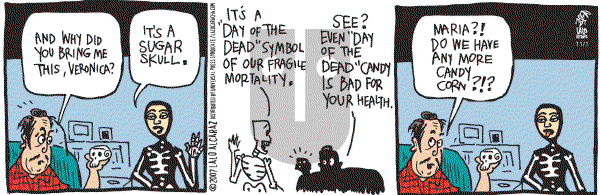 La Cucaracha on Thursday November 1, 2007 Comic Strip