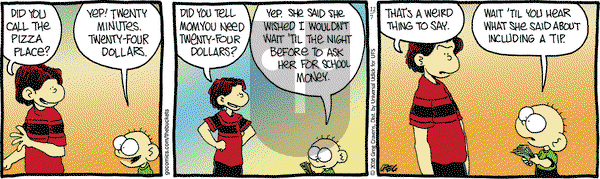 The Buckets - Wednesday December 7, 2022 Comic Strip