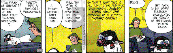 Get Fuzzy on Monday October 20, 2008 Comic Strip