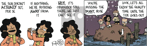 Wallace the Brave on Saturday March 27, 2021 Comic Strip