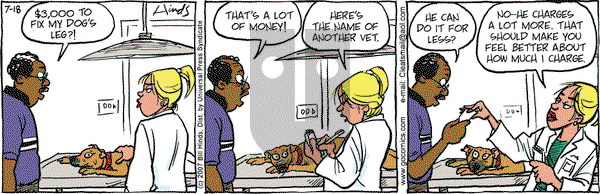 Cleats on Wednesday July 18, 2007 Comic Strip