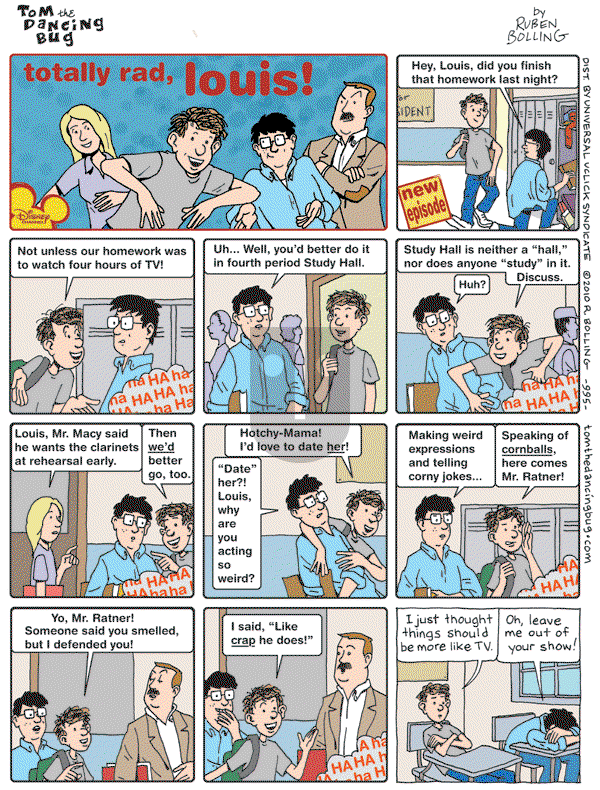 Tom the Dancing Bug on Friday July 9, 2010 Comic Strip