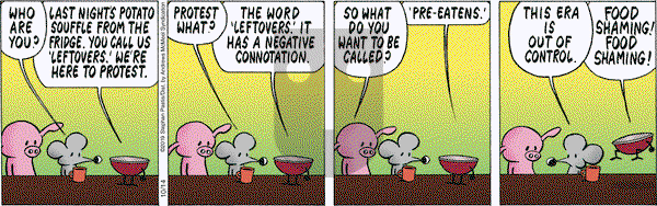 Pearls Before Swine on Monday October 14, 2019 Comic Strip