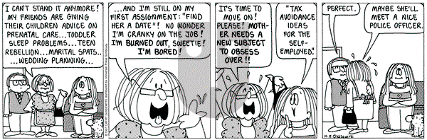 Cathy Classics on Wednesday October 8, 1997 Comic Strip