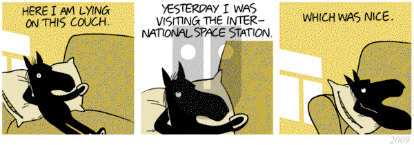 Dark Side of the Horse on Thursday October 11, 2012 Comic Strip