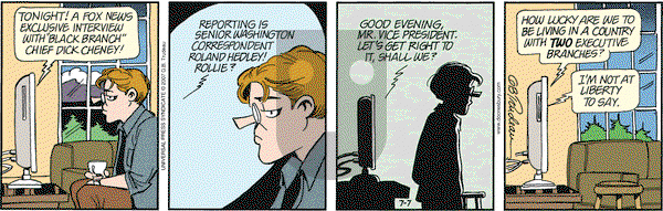 Doonesbury on Saturday July 7, 2007 Comic Strip