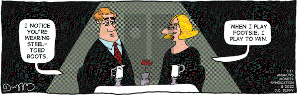 The Fusco Brothers - Monday January 17, 2022 Comic Strip