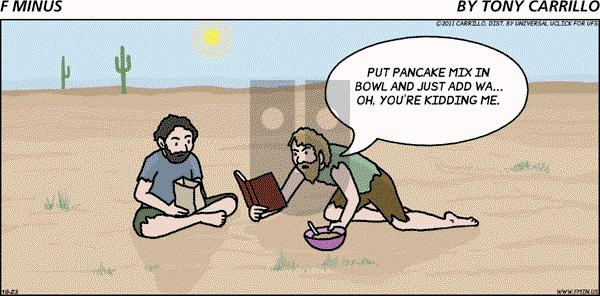 F Minus - Sunday October 23, 2011 Comic Strip