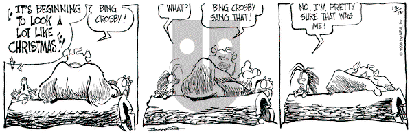 The Grizzwells on Saturday December 12, 1998 Comic Strip