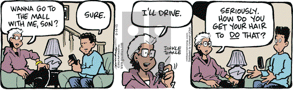 JumpStart on Monday September 14, 2015 Comic Strip