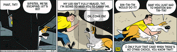 Rip Haywire on Saturday June 17, 2017 Comic Strip