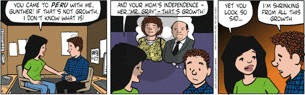 Luann on Thursday November 27, 2014 Comic Strip