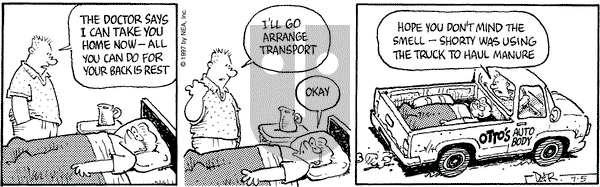 Betty on Saturday July 5, 1997 Comic Strip