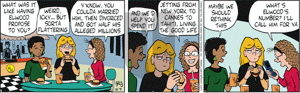 Luann on Wednesday October 7, 2009 Comic Strip