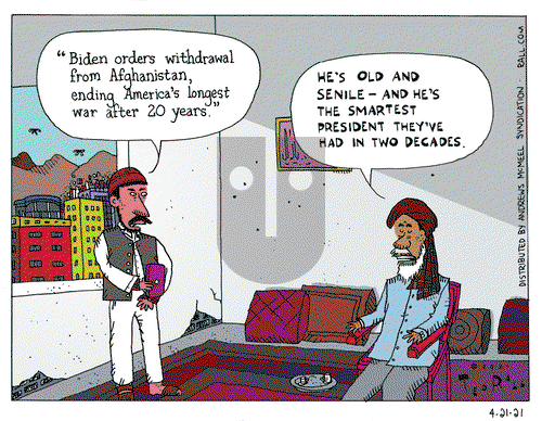 Ted Rall on Wednesday April 21, 2021 Comic Strip