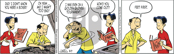 Baldo on Friday August 7, 2009 Comic Strip