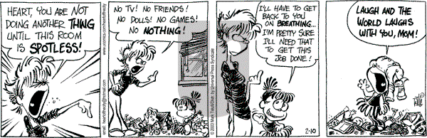 Heart of the City on Thursday February 10, 2005 Comic Strip