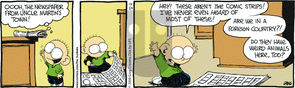 The Buckets on Thursday October 29, 2009 Comic Strip