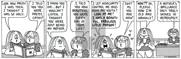 Cathy Classics on Thursday September 4, 1997 Comic Strip