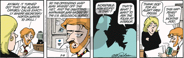 Doonesbury on Tuesday May 15, 2001 Comic Strip