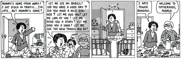 Cathy Classics on Friday July 23, 1993 Comic Strip