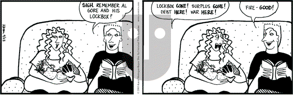 Clear Blue Water on Saturday April 23, 2005 Comic Strip