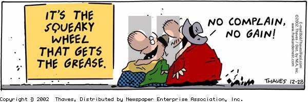Frank and Ernest on Saturday December 28, 2002 Comic Strip