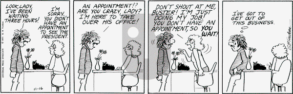 Doonesbury - Tuesday November 16, 1971 Comic Strip