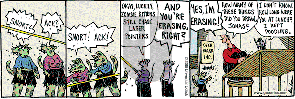 Overboard on Wednesday May 6, 2015 Comic Strip