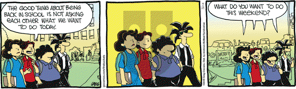 The Buckets on Monday September 23, 2019 Comic Strip