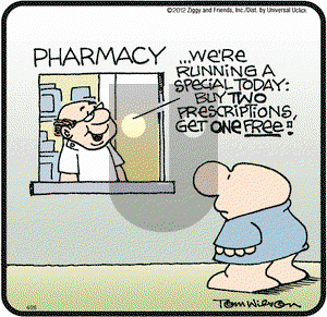 Ziggy on Thursday April 26, 2012 Comic Strip