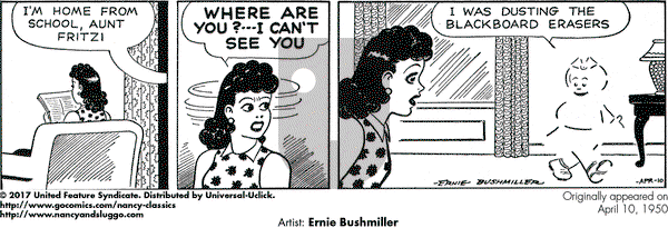 Nancy Classics on Monday April 10, 2017 Comic Strip