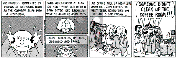 Cathy Classics on Tuesday November 13, 1990 Comic Strip