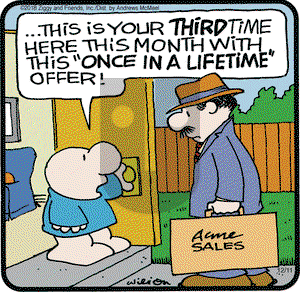 Ziggy on Tuesday December 11, 2018 Comic Strip