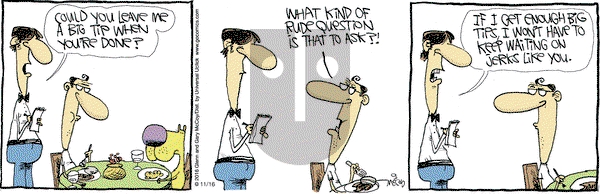 The Duplex on Wednesday November 16, 2016 Comic Strip