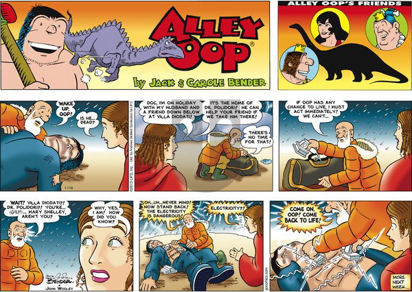 Alley Oop on Sunday November 18, 2018 Comic Strip