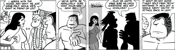 Alley Oop on Tuesday May 4, 2004 Comic Strip