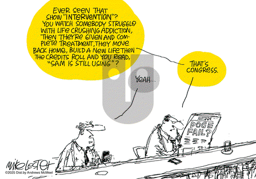 Mike Lester on Thursday May 29, 2025 Comic Strip
