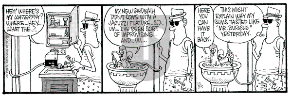Monty on Thursday October 25, 2007 Comic Strip
