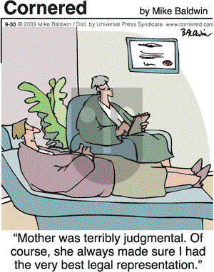 Cornered - Tuesday September 30, 2003 Comic Strip
