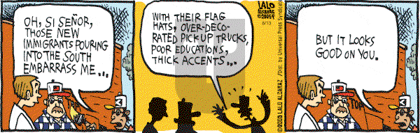 La Cucaracha on Saturday August 13, 2005 Comic Strip