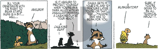 Over the Hedge on Wednesday June 3, 2009 Comic Strip