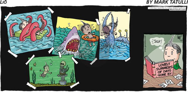Lio on Sunday July 5, 2020 Comic Strip