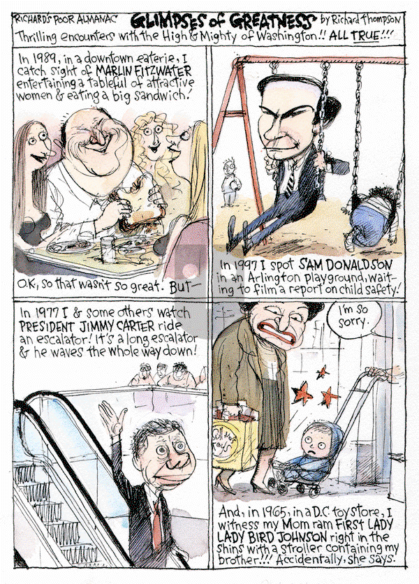 Richard's Poor Almanac on Monday May 18, 2015 Comic Strip
