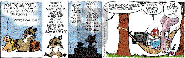 Over the Hedge on Friday January 1, 2010 Comic Strip