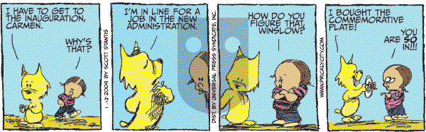 Prickly City on Monday January 12, 2009 Comic Strip