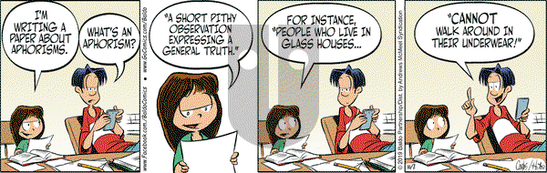 Baldo on Tuesday October 8, 2019 Comic Strip